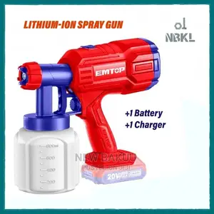 Lithium-Ion Spray Gun EMTOP