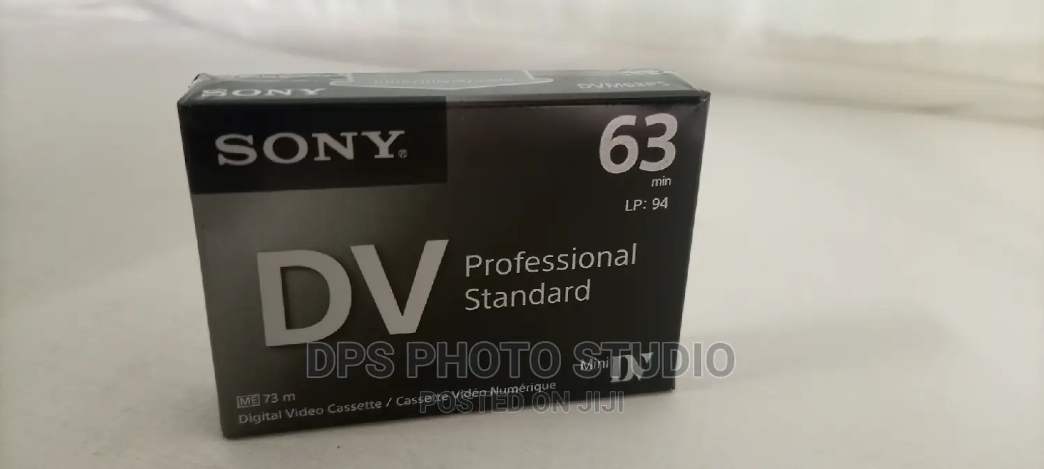 Sony Mini Dv Black