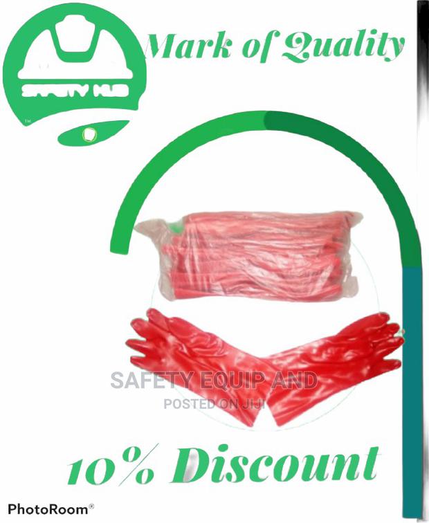 Rubber Safety Gloves - main view