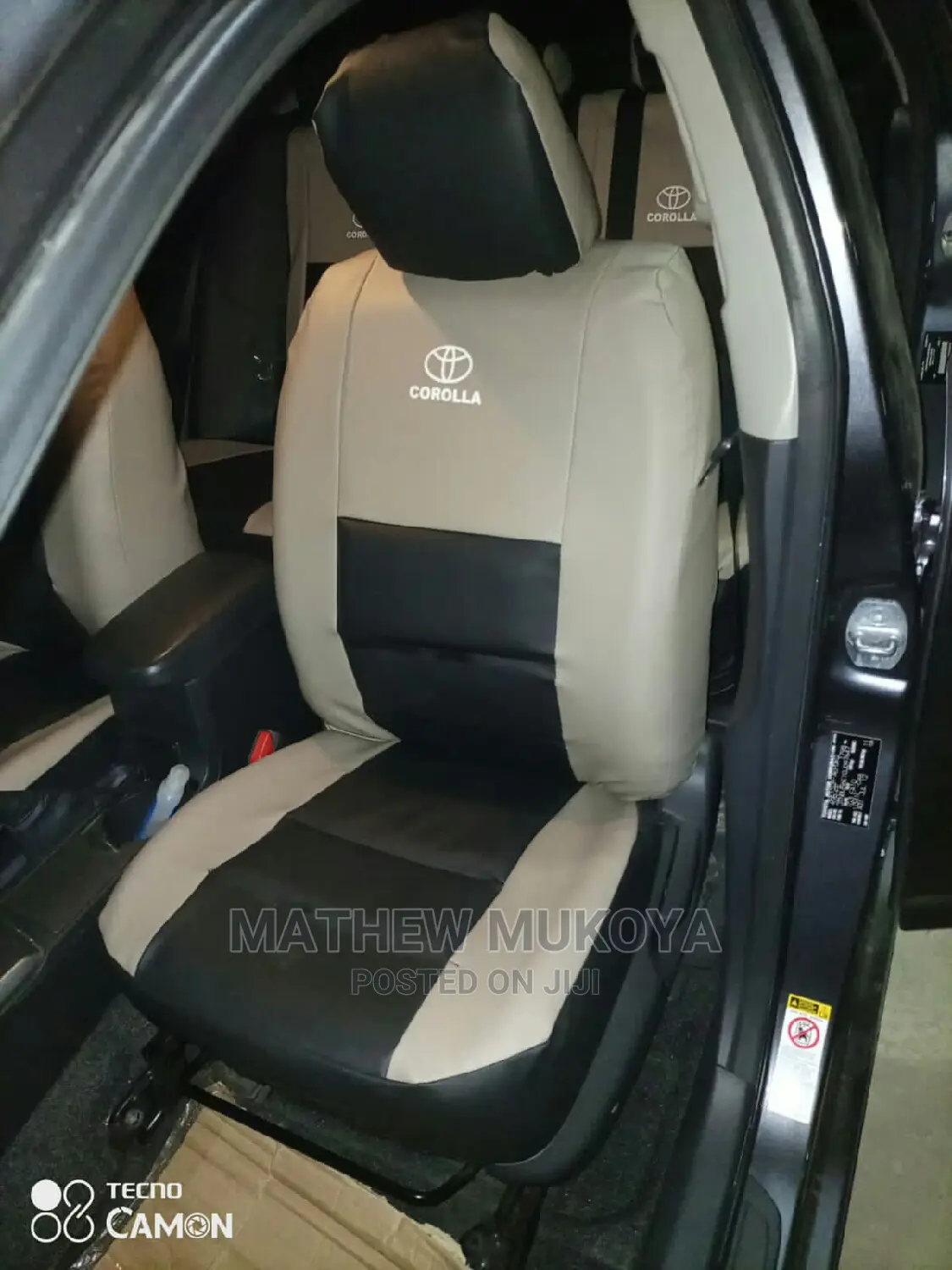 Corolla Car Seat Covers