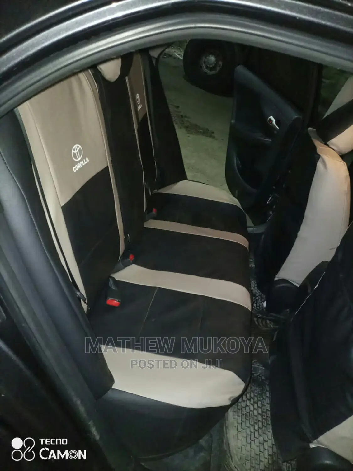 Corolla Car Seat Covers