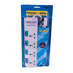 Power King Heavy Duty 4-Way Power Extension Cable