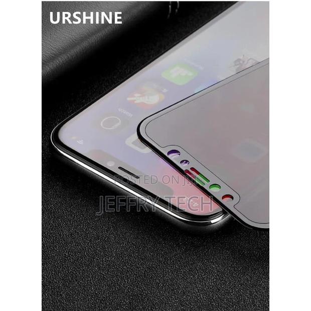 iPhone X Privacy Glass Screen Protector Black for for Iphon - thumbnail 2