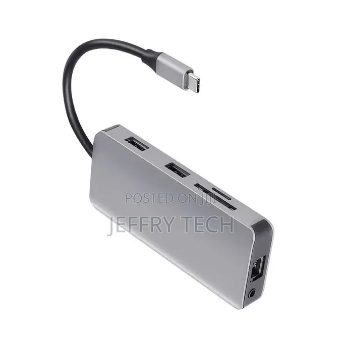 9 in 1 Hub Type-C to Ethernet