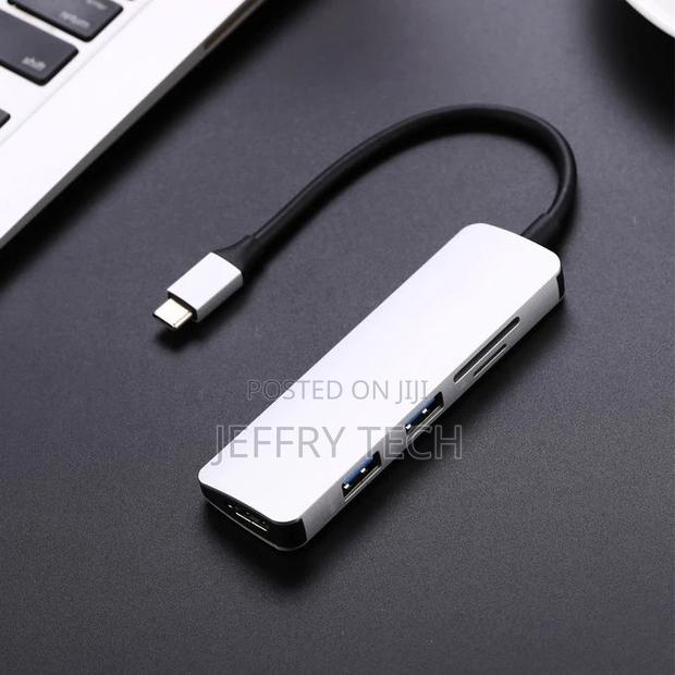 Type-C Type C Hub USB C USB3.1 Hub With HDMI 5 in 1 Combo Hu - thumbnail 2