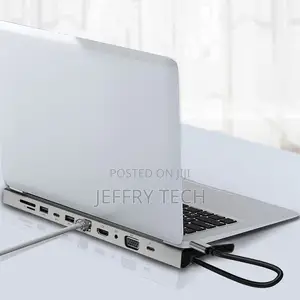 11 in 1 USB Type C Hub Adapter Laptop Docking Station to HDM