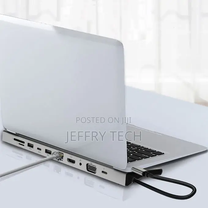 11 in 1 USB Type C Hub Adapter Laptop Docking Station to HDM