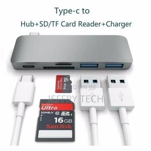 Type-C USB 3.0 3 in 1 Combo Hub for Macbook 12-Inch (With US - thumbnail 2