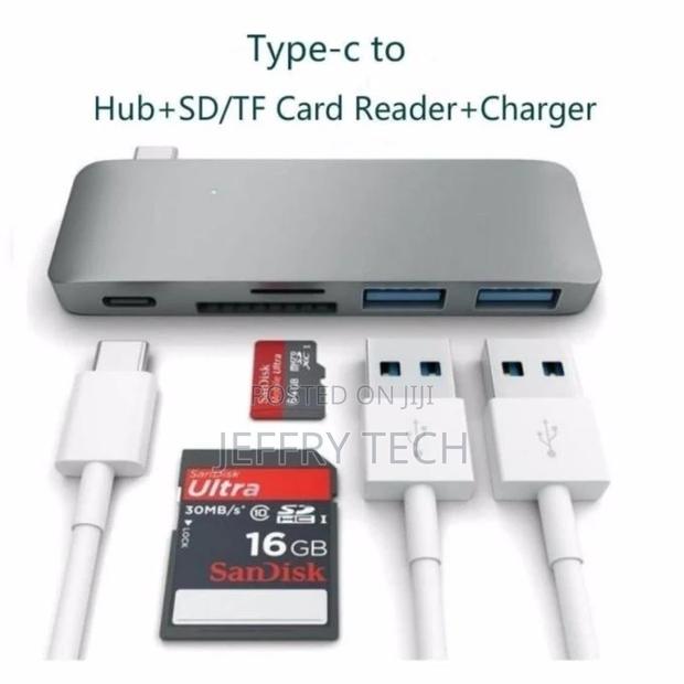 Type-C USB 3.0 3 in 1 Combo Hub for Macbook 12-Inch (With US - main view