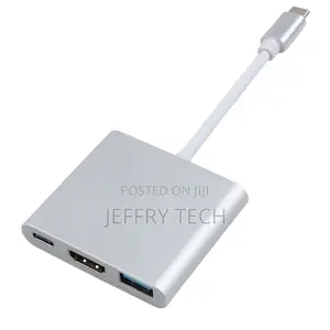3 in 1 Male to Female USB-C USB 3.1 Type-C to HDMI 4K USB 3.