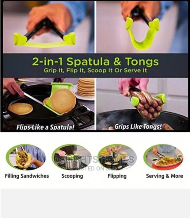 Clever Kitchen Spatula and Tongs