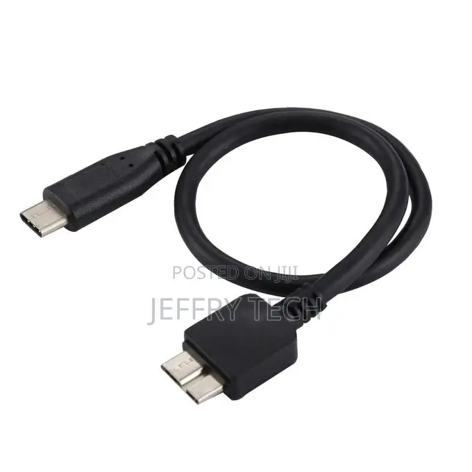 USB-C / Type-C Male to Micro B Male Adapter Cable, Total Le