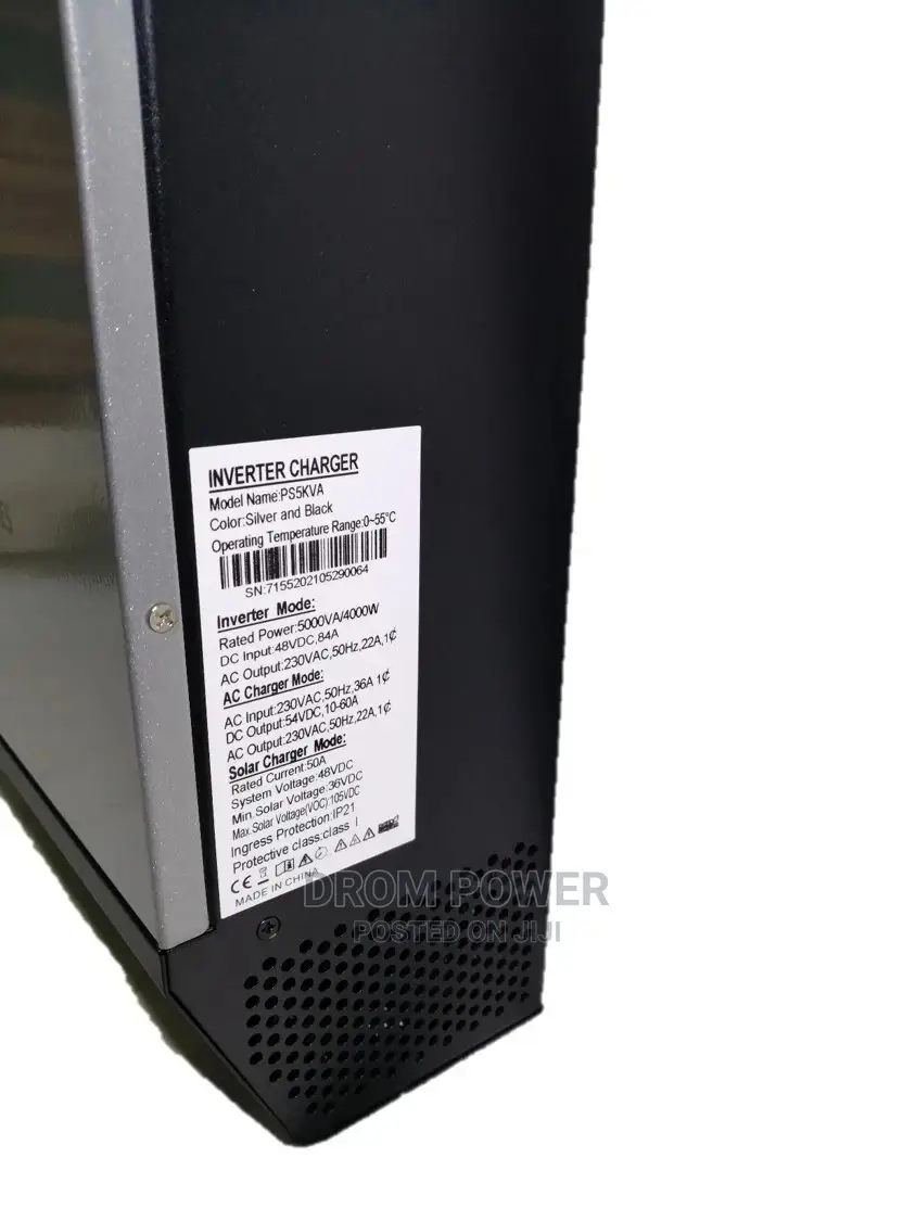 Drom Power 5000va/4000w Hybrid Inverter With Parallel Functi