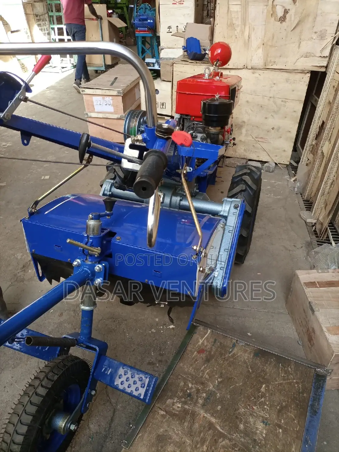 Walking Tractor 22hp Water Cooled