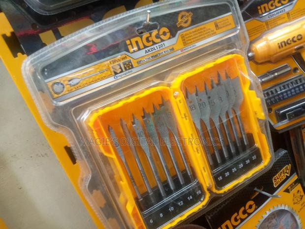 Most Functional 12pcs Flat Wood Drill Bits Set - main view