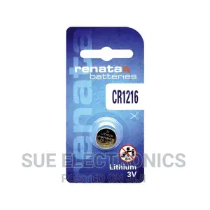 CR1216 3v Lithium Button Cell Battery