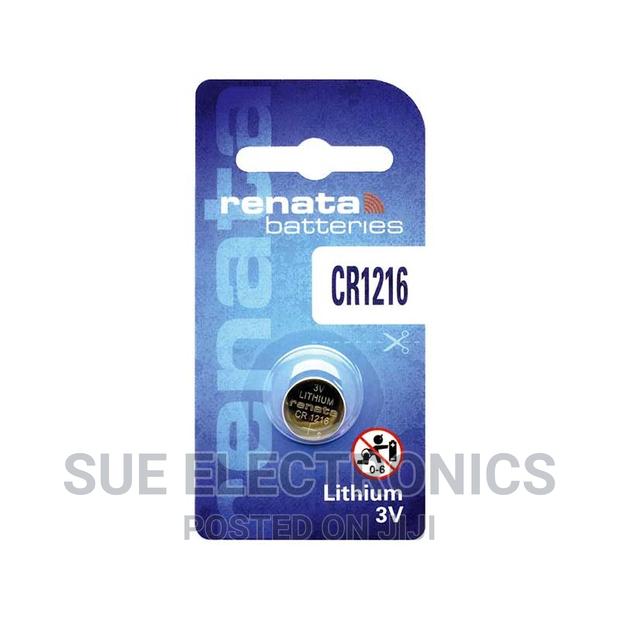 CR1216 3v Lithium Button Cell Battery