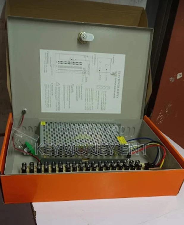 30A Fused Power Supply Unit for 32 CCTV Cameras