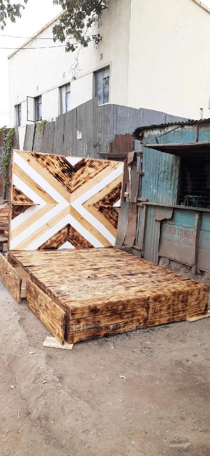 5by6 Pallet Bed/5by6 Beds/Pallet Beds in Gikomba/Kamukunji Furniture