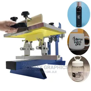 Cylinder Silk Screen Printing Press Machine