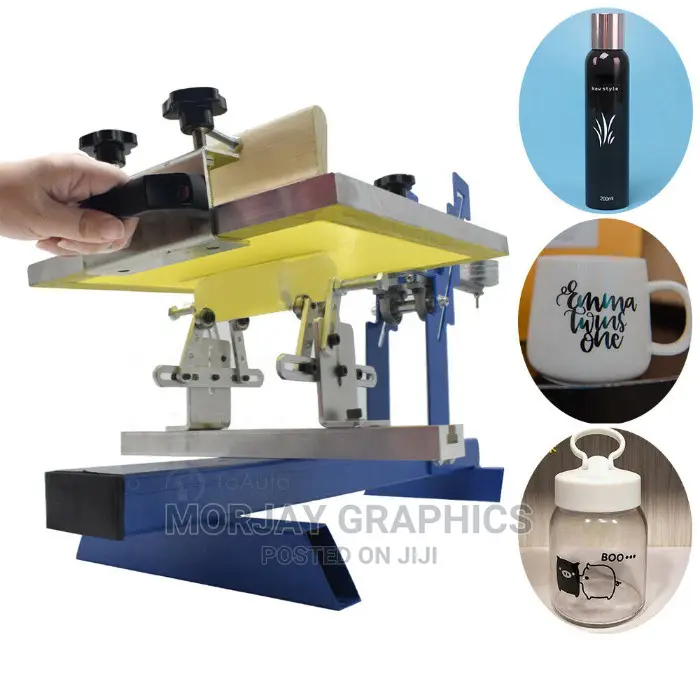Cylinder Silk Screen Printing Press Machine
