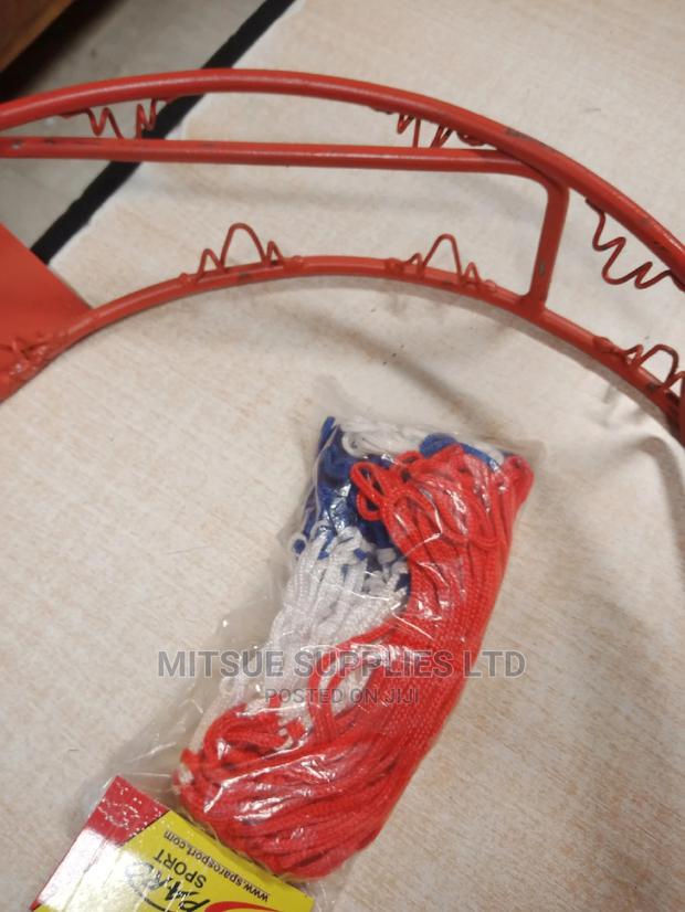 Pair Of Regular Basketball Hoop/Ring 12 Rounds With Nets - thumbnail 9