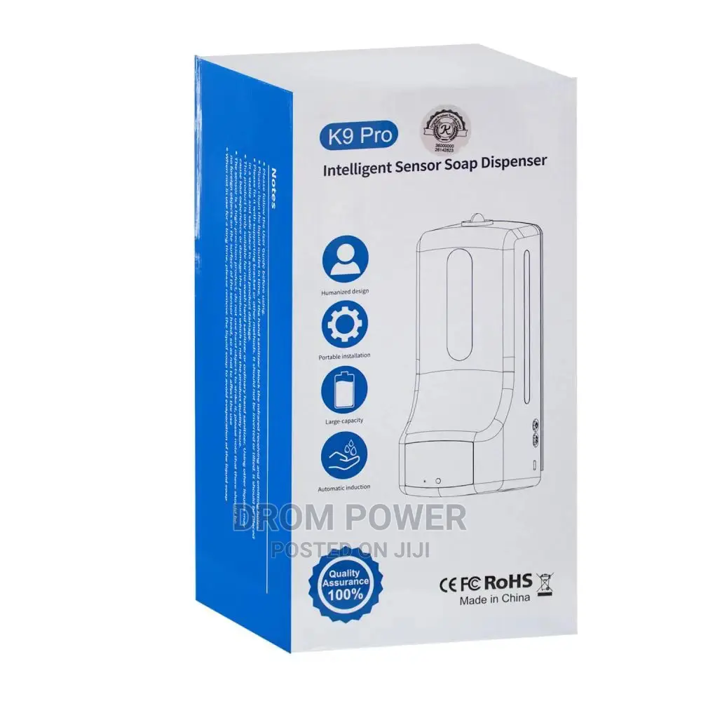 K9 Pro Soap Dispenser Combined With Thermometer