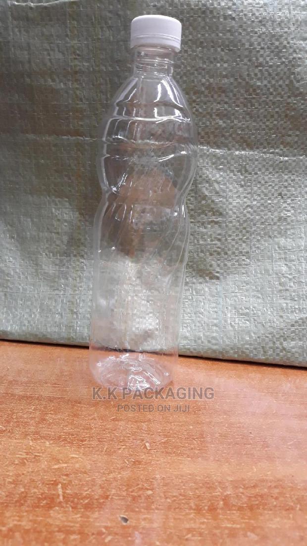 Clear 500ml Water Bottle - main view