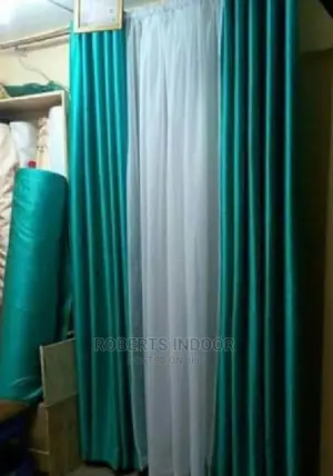 Turquoise Elegant Curtains