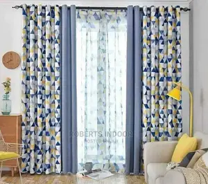 Elegant Printed Curtains