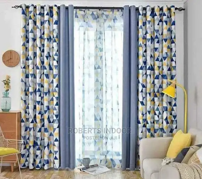 Elegant Printed Curtains