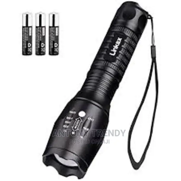 LED Flashlight Xml-T6 Tactical Flashlight + Q5 Mini Torch LA