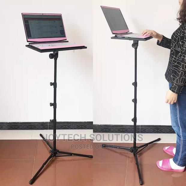 Laptop , Projector Stand With Wheels. - main view