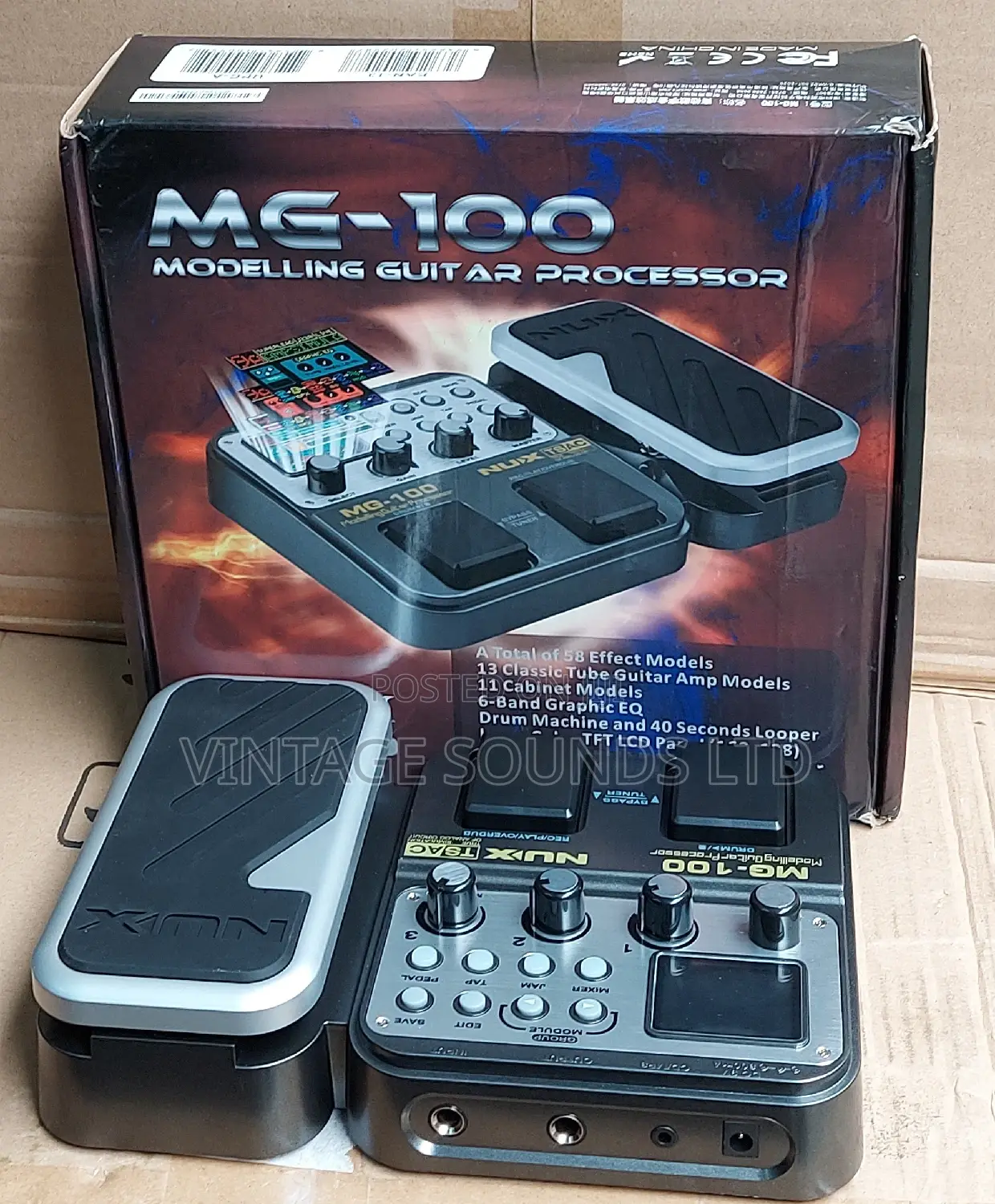 Nux Mg100 Guitar Effect Pedal