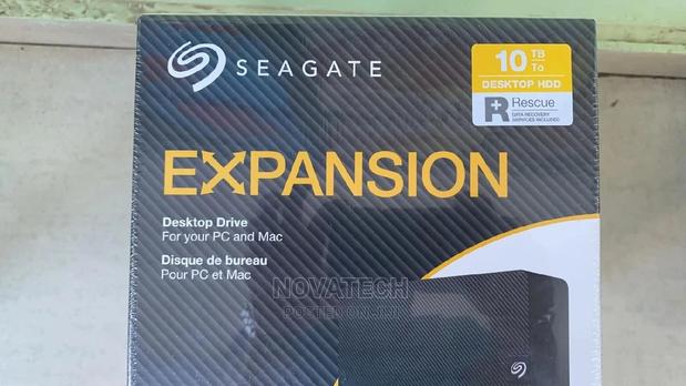 Seagate 10TB Desktop Drive for Pc and Mac - main view