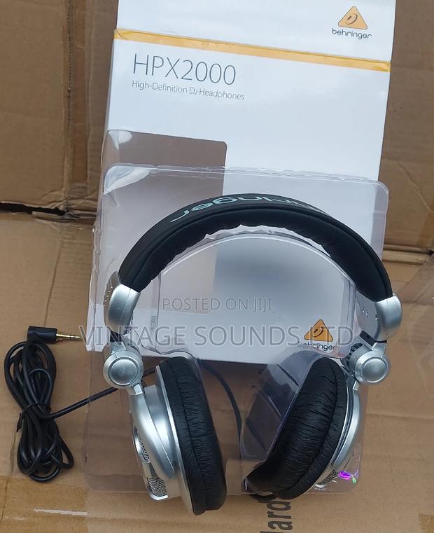 Hpx2000 Studio and DJ Headphones - main view