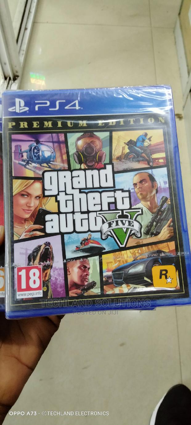 New GTA 5 for Ps4 - main view