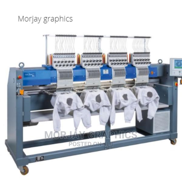 4 Head Embroidery Sewing Machine