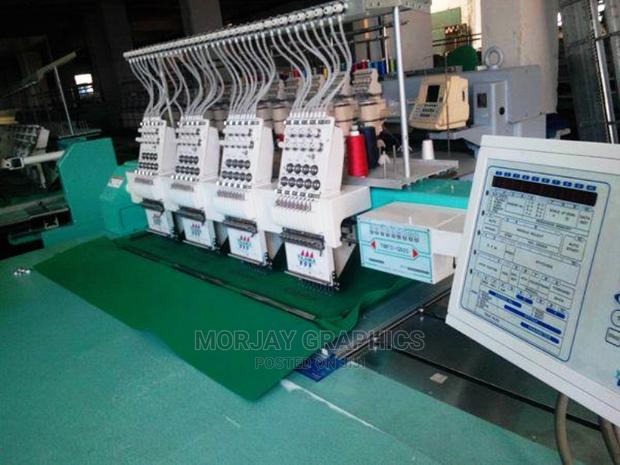 Brand New 4 Head Embroidery Machine - main view