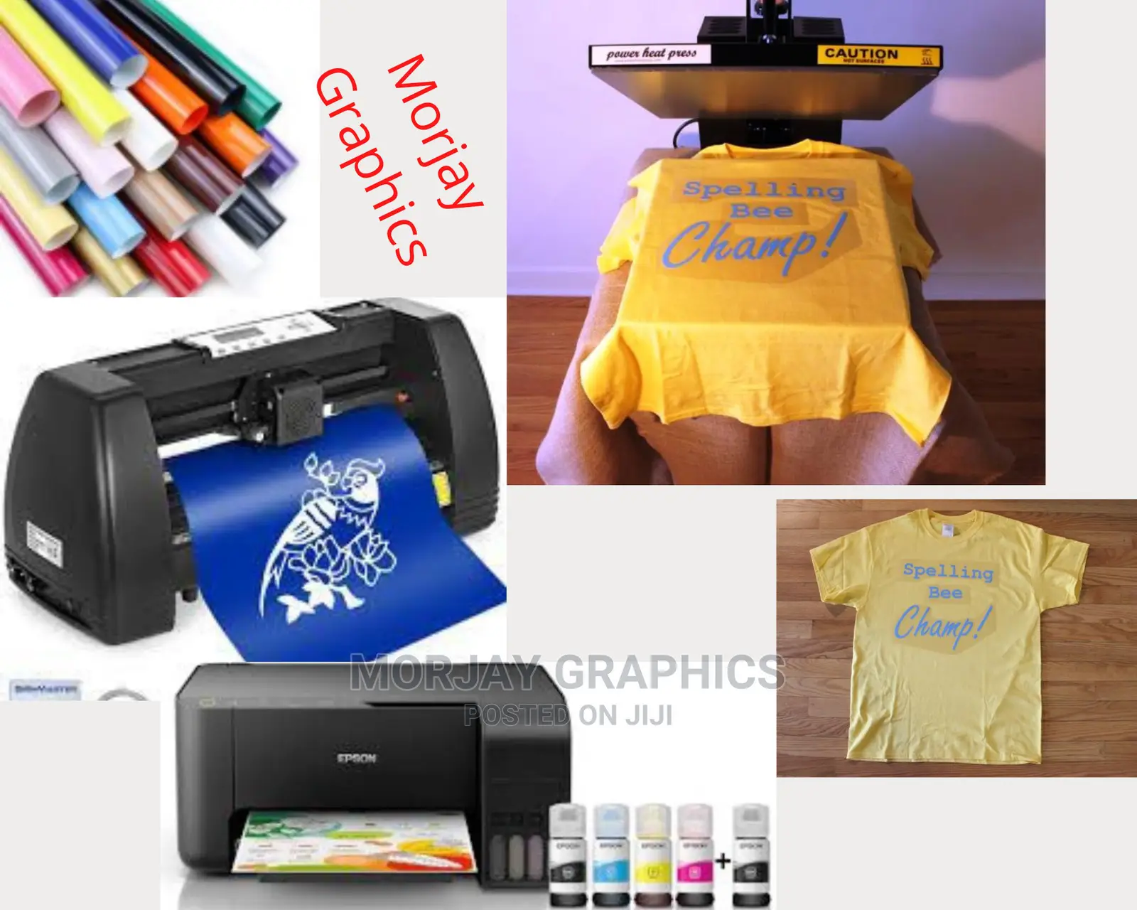Branding ;Vinyl Plotter,Epson Printer,Flatbed Machine