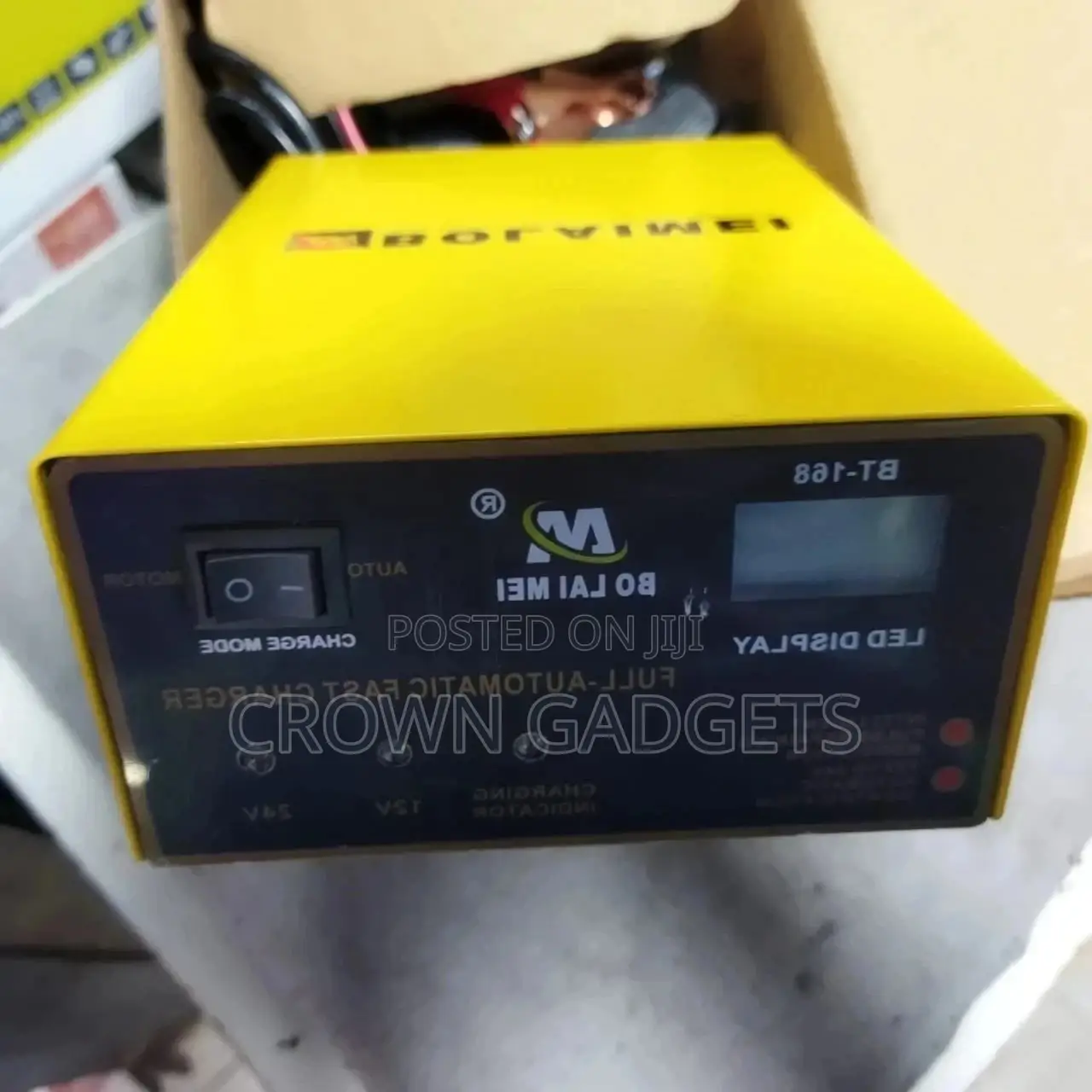 Car Battery Charger Super Fast and Automatic