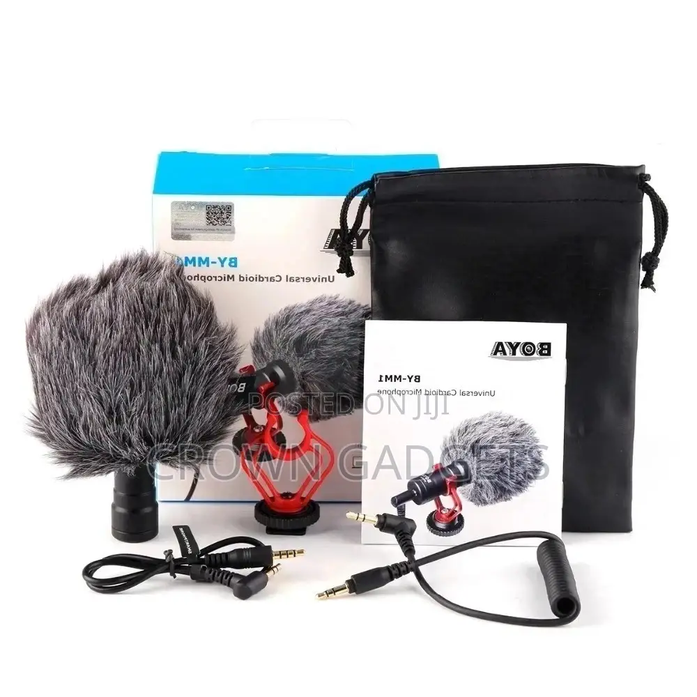 Boya BY-MM1 Shotgun Video Microphone for Filmaking