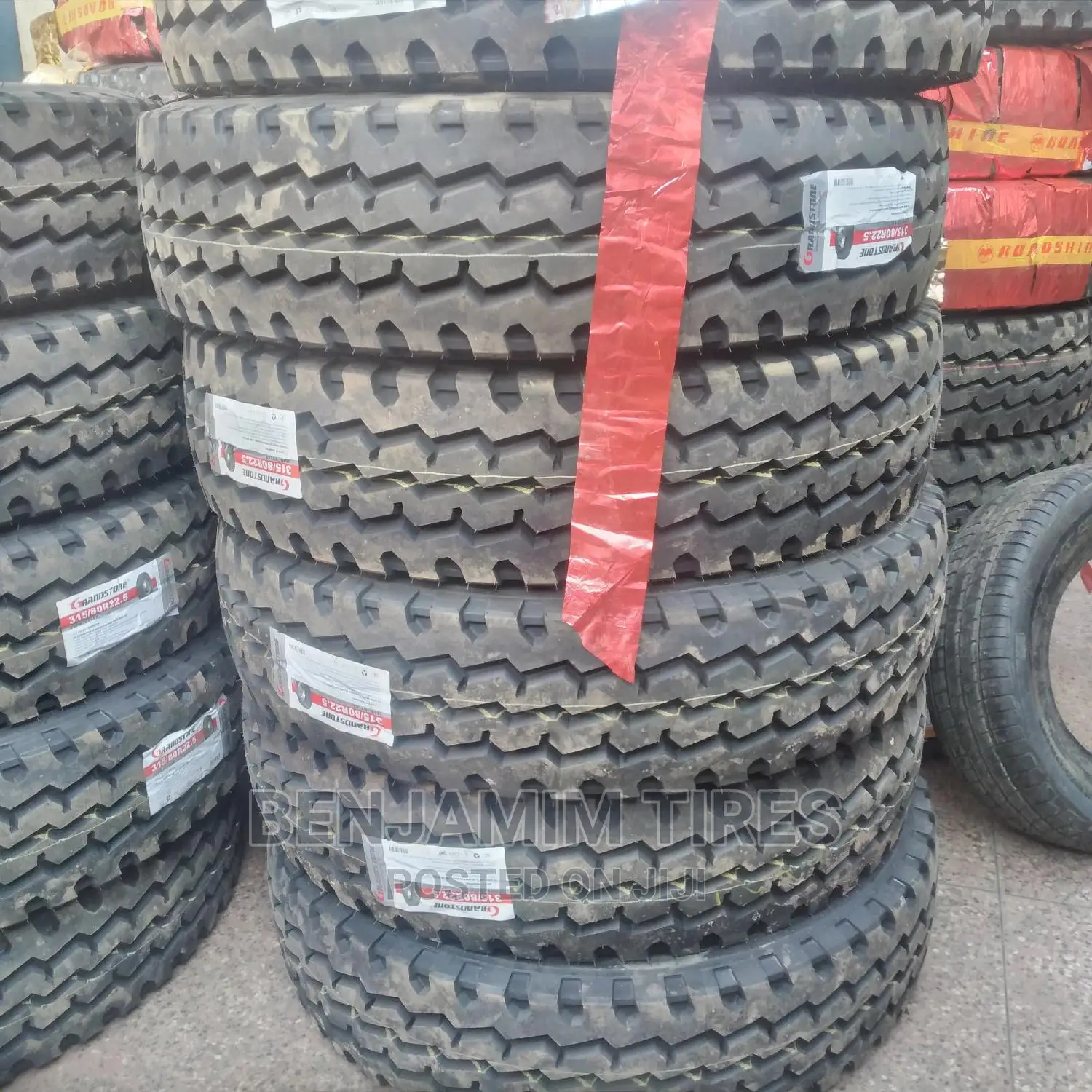 Grandstone Tires Sizes 315/80r22.5 20 Ply Rating.