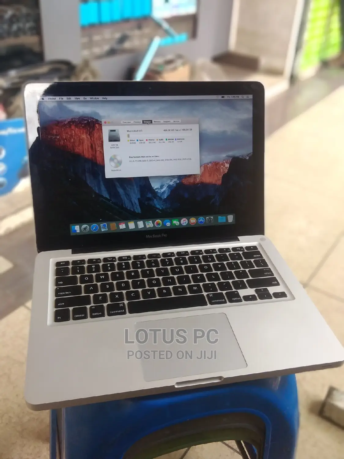 Laptop Apple MacBook 2012 4GB Intel Core I5 HDD 500GB