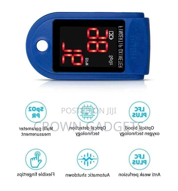 Accurate and Fast Pulse Oximeter - main view