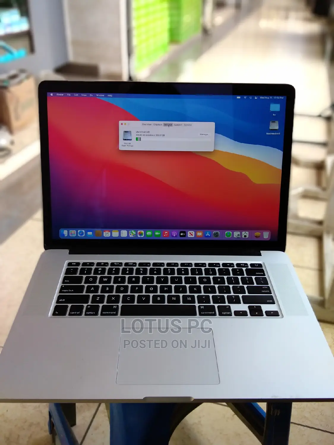 Laptop Apple MacBook Pro 2013 8GB Intel Core I7 SSD 512GB