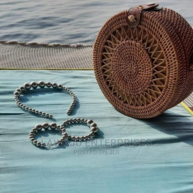 Silver Headband Earrings Set - main view