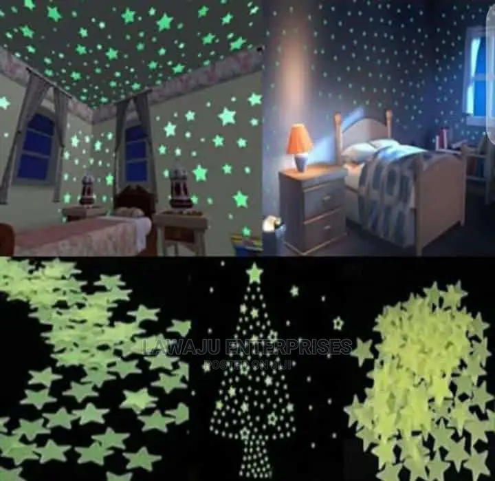Glow in the Dark Stars- 3 Sets