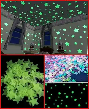 Glow in the Dark Stars- 3 Sets
