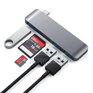 USB-C USB 3.0 3in1 Combo Hub Space Grey